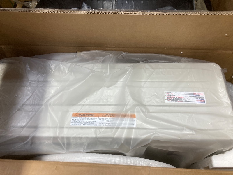 Photo 1 of ***Missing vent unit and other necessary accessories*** 11500 BTU Mini Split AC/Heating System, 115V WIFI Enabled Energy Efficient Mini Split Unit,Wall-Mounted Split Air Conditioner,Cools Up to 750 Sq.Ft, Heat Pump & Installation Kits***Missing vent unit 