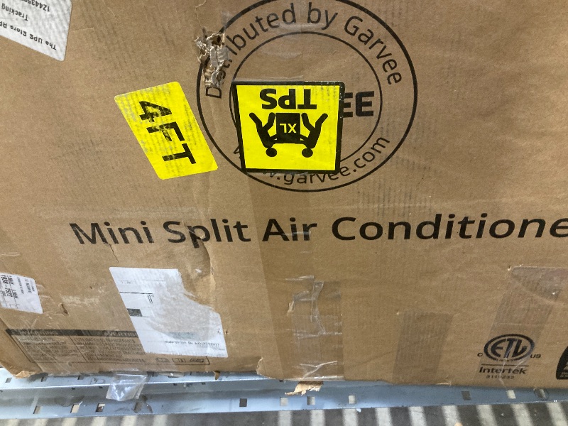 Photo 1 of ***Missing vent unit and other necessary accessories*** 11500 BTU Mini Split AC/Heating System, 115V WIFI Enabled Energy Efficient Mini Split Unit,Wall-Mounted Split Air Conditioner,Cools Up to 750 Sq.Ft, Heat Pump & Installation Kits***Missing vent unit 