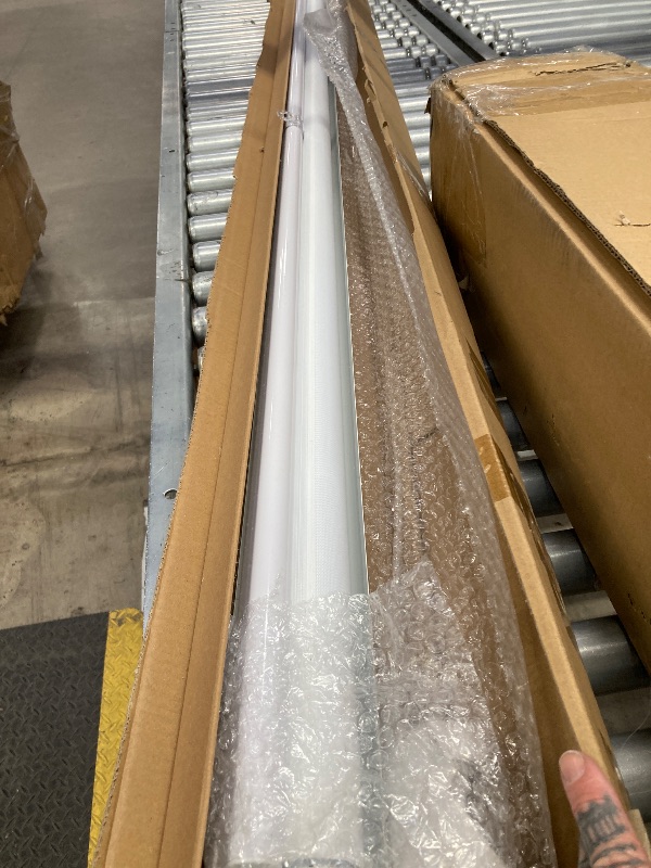 Photo 1 of ***HARDWARE MISSING***SEEYE Cordless Zebra Blinds for Window & French Door, Free-Stop Roller Window Shades with Valance, 70" W x 90" H, Light Filtering Sheer Blinds & Shades, Easy to Install, White***HARDWARE MISSING***