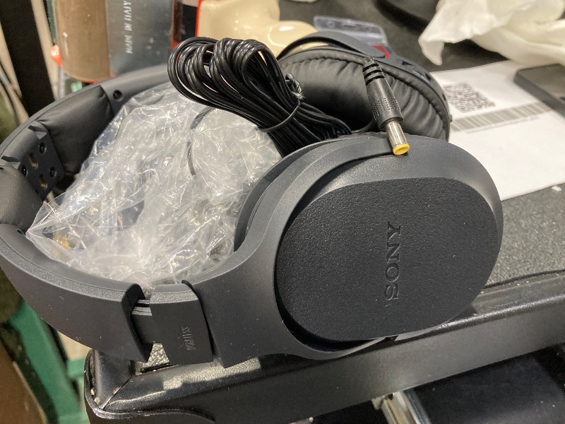 Photo 1 of **missing one piece**Sony WH-RF400 RF400 Wireless Home Theater Headphones (Renewed)