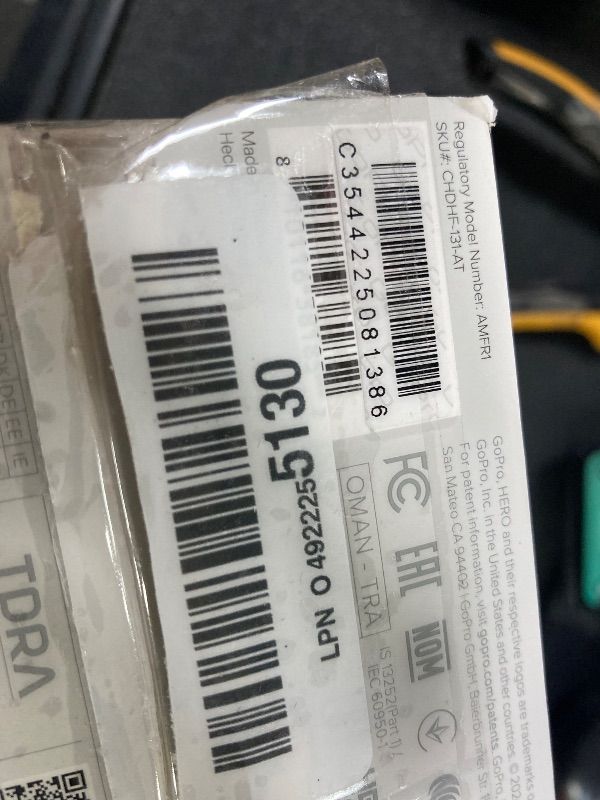 Photo 1 of **PARTS ONLY**GoPro Hero - Compact Waterproof Action Camera with 4K Ultra HD Video, 12MP Photo, Touch Screen***Doesn't turn on***