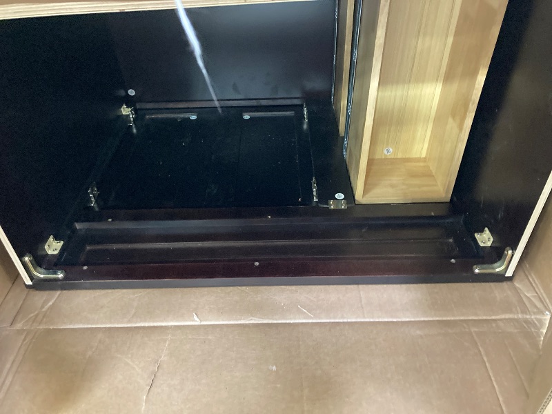 Photo 1 of **MISSING SCREWS***36" Shaker Bathroom Vanity Sink Base with Drawers (Ready-to-Assemble) (Espresso Shaker Vanity Base)