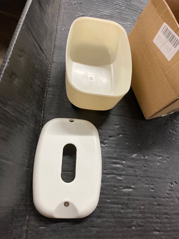 Photo 1 of ***MISSING HEAD***White Cute Cartoon Cow Tissue Box Cover, Facial Tissue Holder and Organizer for Living Room, Bathroom, TV Stand, Car, Office Decor***MISSING HEAD***