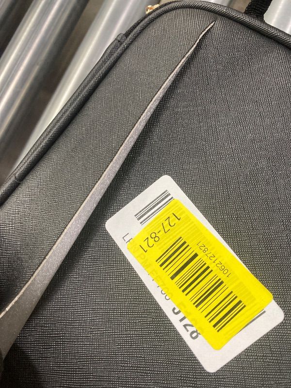 Photo 1 of ***DAMAGED -NO MIRROR -SELLING AS IS*** Chomeiu Makeup Bag, Travel Makeup Case for Women and Makeup Artists Cosmetic Organizer Large Make Up Bags  Adjustable Dividers and Brush Holder