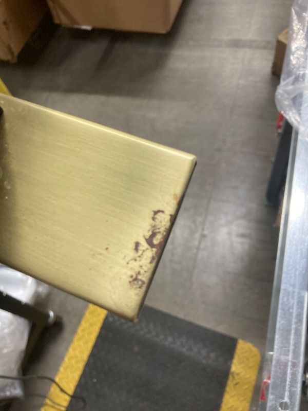 Photo 1 of ***DAMAGE -SELLING AS IS *** LOOPAN LED Bathroom Faucet Gold & Black, Single Handle Waterfall Faucet for Sink Mount