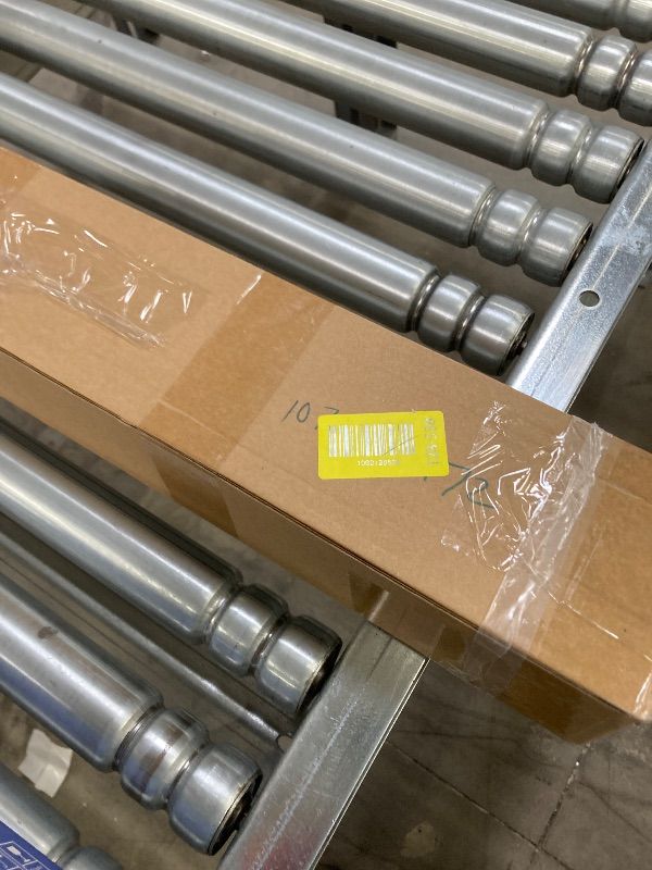 Photo 1 of ***MISSING ROLLER HOOKS -SELLING AS INCOMPLETE***Ceiling Curtain Track, Curtain Track , 3ft - 6ft Ceiling Mounted Rail Set for Room Divider, White