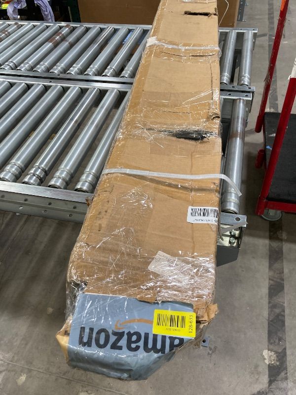 Photo 1 of ***MISSING PIECE -SELLING AS PART ONLY*** ALMULOO Rear Bumper Compatible with 1998-2011 Ford Ranger Powder Coated Steel ***SOME SCUFFS/SCRATCHES PAINT CHIPS***