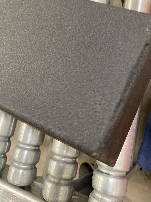 Photo 1 of ***MISSING PIECE -SELLING AS PART ONLY*** ALMULOO Rear Bumper Compatible with 1998-2011 Ford Ranger Powder Coated Steel ***SOME SCUFFS/SCRATCHES PAINT CHIPS***