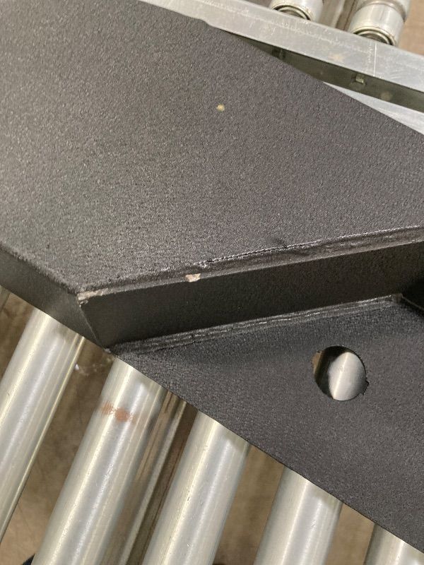 Photo 1 of ***MISSING PIECE -SELLING AS PART ONLY*** ALMULOO Rear Bumper Compatible with 1998-2011 Ford Ranger Powder Coated Steel ***SOME SCUFFS/SCRATCHES PAINT CHIPS***