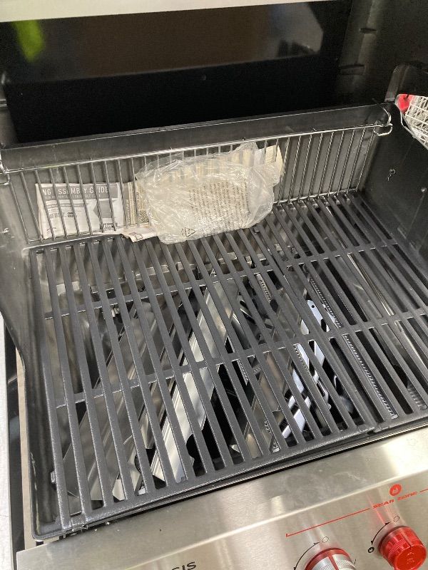 Photo 1 of ***NEW-NOT IN BOX-SOME SCUFFS/SCRATCHES*** Weber Genesis® EX?325W Smart Gas Grill (Natural Gas) for Outdoor Cooking, 3 Burner – Black, Wi?Fi Enabled Grill with Porcelain-Enameled Cast-Iron, Sear Zone & PureBlu Burners