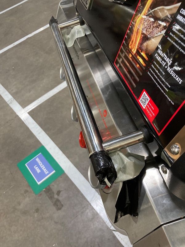 Photo 1 of ***NEW-NOT IN BOX-SOME SCUFFS/SCRATCHES*** Weber Genesis® EX?325W Smart Gas Grill (Natural Gas) for Outdoor Cooking, 3 Burner – Black, Wi?Fi Enabled Grill with Porcelain-Enameled Cast-Iron, Sear Zone & PureBlu Burners