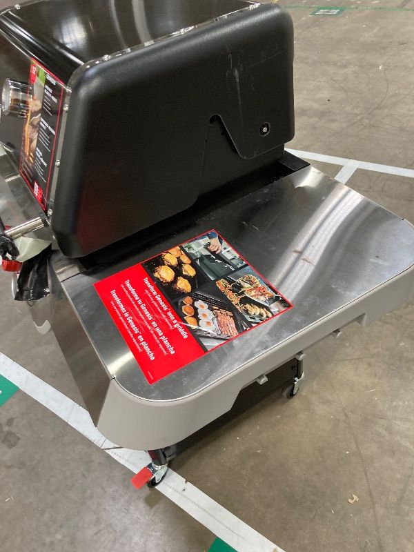 Photo 1 of ***NEW-NOT IN BOX-SOME SCUFFS/SCRATCHES*** Weber Genesis® EX?325W Smart Gas Grill (Natural Gas) for Outdoor Cooking, 3 Burner – Black, Wi?Fi Enabled Grill with Porcelain-Enameled Cast-Iron, Sear Zone & PureBlu Burners