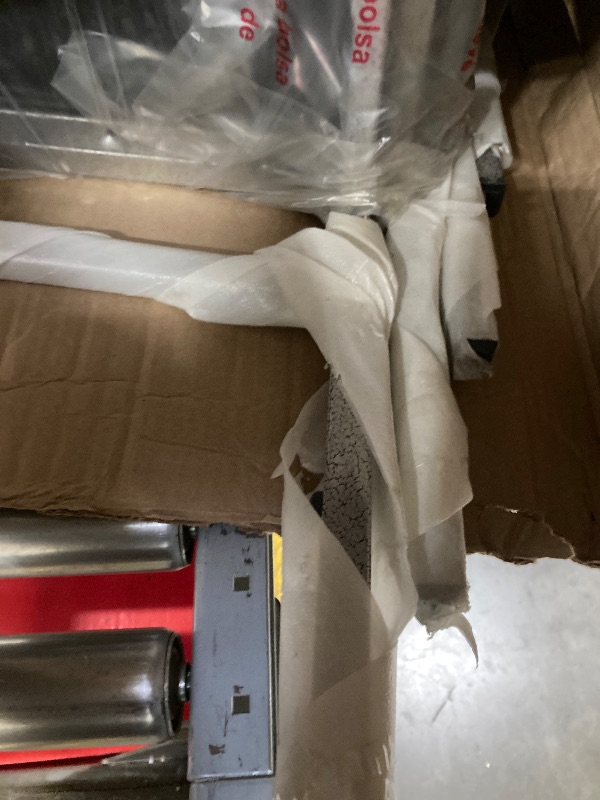 Photo 1 of **SIMILAR FOTOS**   Flash Furniture 4 Pack Hercules Heavy-Duty Vinyl Lobby Chairs with Ganging Brackets and Cushioned Seats, Stacking Chairs for Waiting Rooms/Offices, Gray