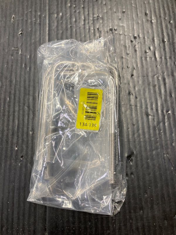 View 2 of ***U BOLTS ONLY*NOTHING ELSE***4 Sets 304 Stainless Steel Square U Bolt,U Bolts 3 inch Wide,1/2" D x 3-1/16" W x 5-5/16"L U-Bolts for Boat Trailer, Automobiles Trailer, Ski Boat***U BOLTS ONLY*NOTHING ELSE**