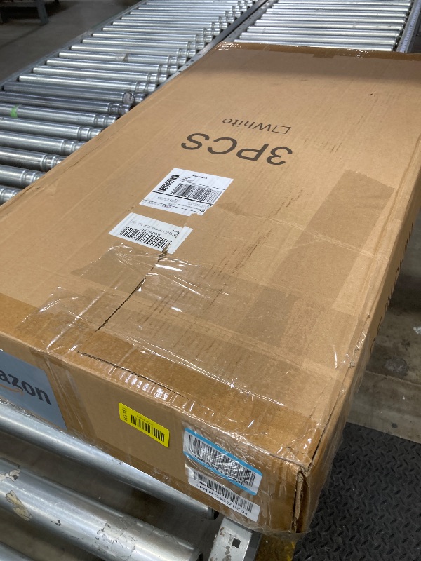 Photo 1 of [Upgrade Thickened] Cylinder Pedestal Stands for Party 3PCS, Large White Cake Pedestal Stand with Weighted Water Bag, Round Cylinder Tables for Wedding , Birthday, Party Art Decor, Floral Arrangements (White)