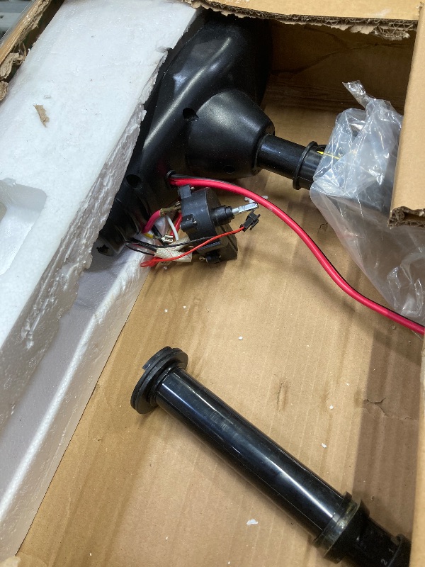 View 2 of **PARTS ONLY**Newport NV-Series 55lb Thrust Saltwater Transom Mounted Trolling Electric Trolling Motor w/ LED Battery Indicator & 30" Shaft (23M1000203)