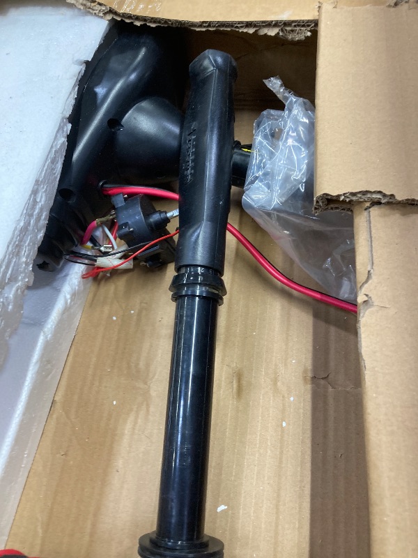 View 3 of **PARTS ONLY**Newport NV-Series 55lb Thrust Saltwater Transom Mounted Trolling Electric Trolling Motor w/ LED Battery Indicator & 30" Shaft (23M1000203)