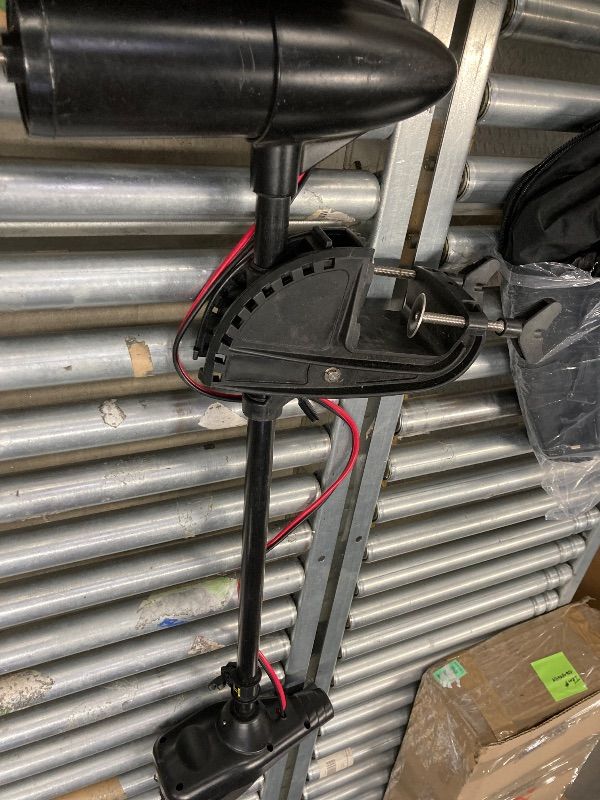 View 5 of **PARTS ONLY**Newport NV-Series 55lb Thrust Saltwater Transom Mounted Trolling Electric Trolling Motor w/ LED Battery Indicator & 30" Shaft (23M1000203)
