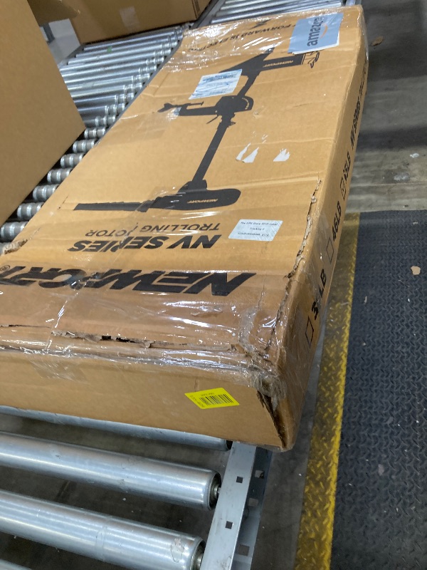 View 4 of **PARTS ONLY**Newport NV-Series 55lb Thrust Saltwater Transom Mounted Trolling Electric Trolling Motor w/ LED Battery Indicator & 30" Shaft (23M1000203)