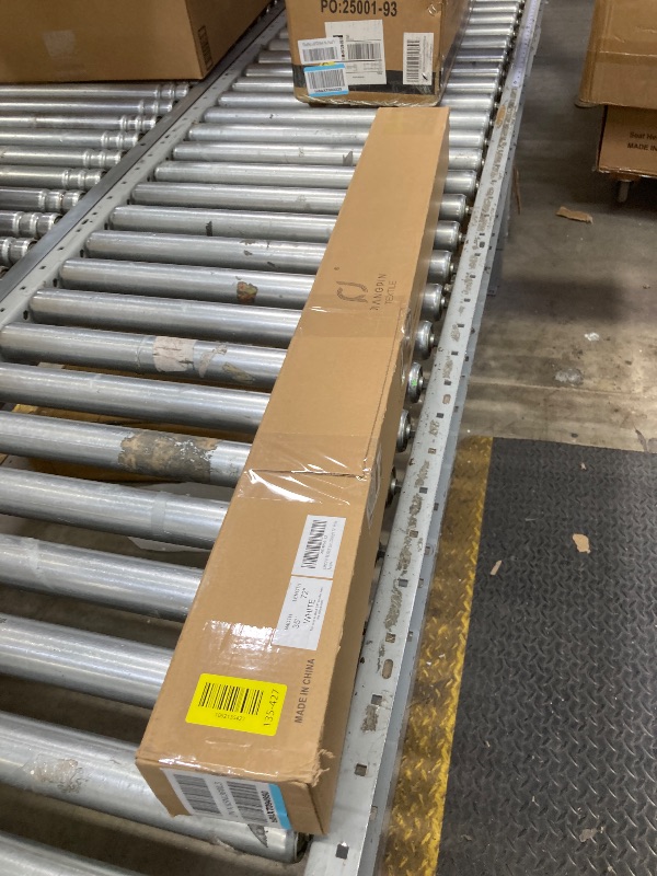 Photo 1 of ***MISSING HARDWARE***JIANGPIN TEXTILE Cordless Zebra Blinds Window Blind Zebra Shade Blinds for Windows Roller Sheer Shades Privacy Light Filtering Shades for Home Kitchen Bathroom (Width 35'' X Height 72'' White)***MISSING HARDWARE***