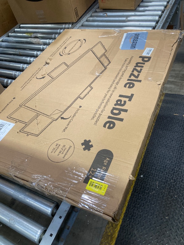 Photo 1 of 1500 Piece Rotating Puzzle Board Pro, with 6 Drawers, Rubber Cover Mat, 360° Lasy Susan, Sort-Wise Colorful Felt Drawers & 4 Trays, Wooden Jigsaw Puzzle Table, Birthday Gifts for Mom