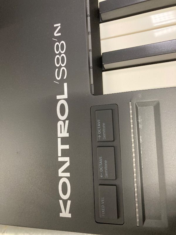 Photo 1 of **MISSING ALL ACCESSORIES/KEYBOARD ONLY***Native Instruments S-Series Komplete Kontrol S88 MK3 Keyboard Controller