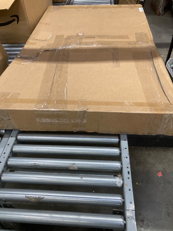 Photo 1 of **3 CORNERS HAVE DAMAGE-SEE PICS/NOT IN ORIGINAL BOX***DreamLine SlimLine 36 in. D x 60 in. W x 2 3/4 in. H Center Drain Single Threshold Shower Base in White, DLT-1136600