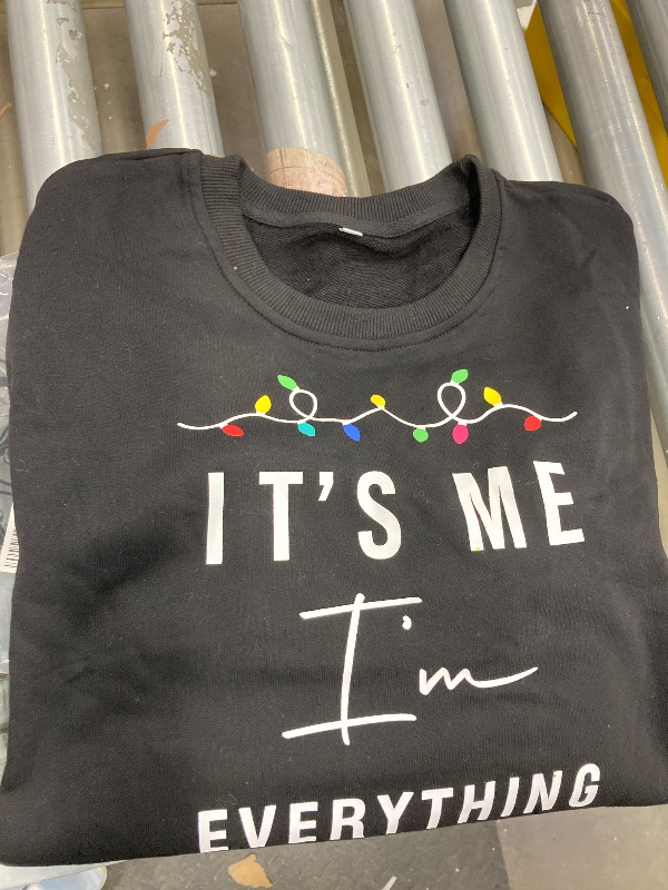 Photo 1 of **Only one Long Sleeve**Christmas Couples Matching Sweatshirt - Matching Christmas Shirts for His Hers Funny Vacation Outfits Black