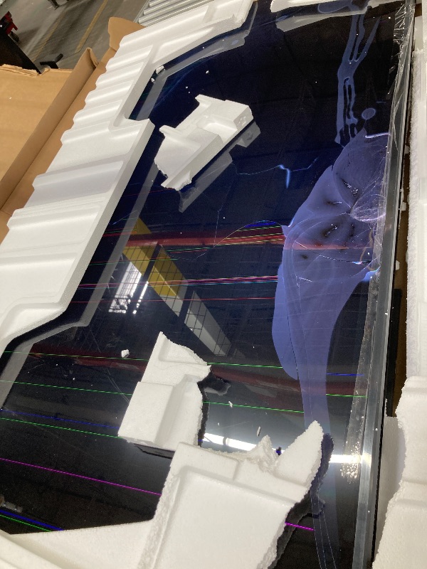 Photo 1 of ** no returns, no refunds* * parts only** Samsung 85-Inch Class QLED Q6F Series Samsung Vision AI Smart TV (2025 Model, 85Q6F) Q4 Lite Processor, Quantum HDR, Motion Xcelerator 60Hz, Color Booster, 4K Upscaling, Compatible with Alexa