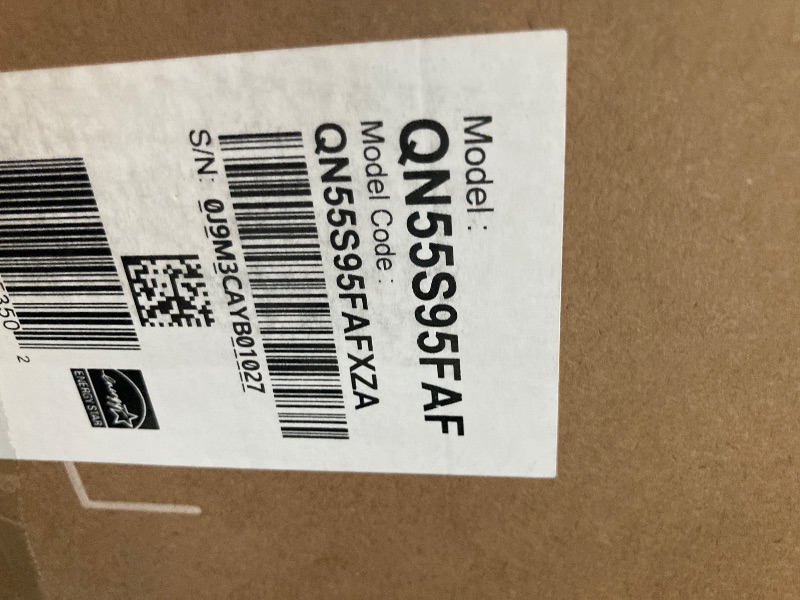 Photo 1 of ** no refunds, no returns** ** parts only** SAMSUNG 55-Inch Class OLED S95F 4K Glare Free Smart TV (2025 Model) NQ4 AI Gen3 Processor, OLED HDR Pro, Motion Xcelerator 164Hz, Dolby Atmos, Samsung Vision AI, Alexa Built-in