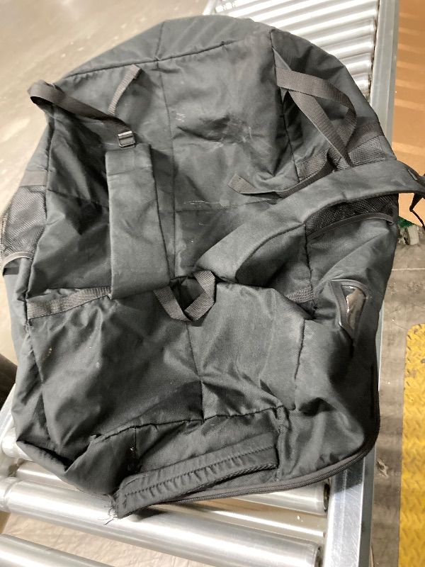 Photo 1 of ***HANDLE TORN***YOREPEK Padded Car Seat Travel Bag for Airplane, Gate Check Carseat Backpack for Air Travel, Baby Travel Essentials for Flying, Car Seat Stroage Cover Bag (All Black)***HANDLE TORN***