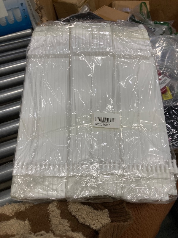 Photo 1 of 16" Extra Tall Fence for Christmas Tree,36PCS White Picket Fence Gate Barrier with Tree Patterns Christmas Tree Gate for Pets(24" H x 5" W Each)