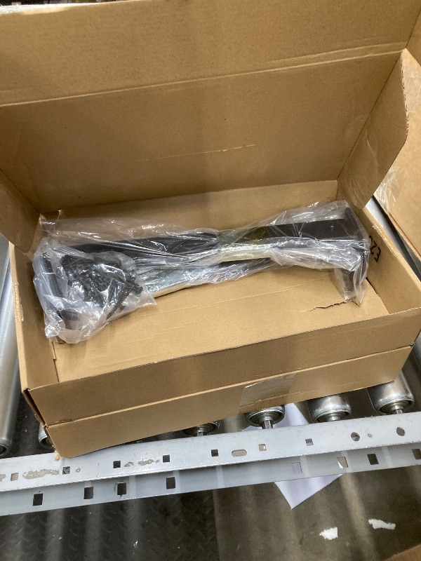 Photo 1 of 12 Pack - 14 inch Black Hidden L Shelf Bracket (1/5 Inch Thicked) Iron Floating Shelf Brackets Rustic Industrial Metal Brackets for Shelf Support