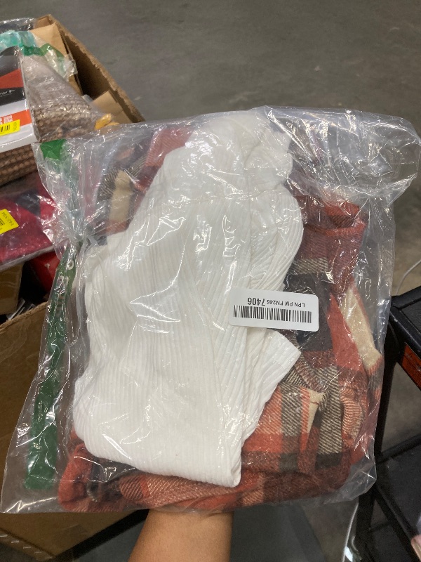 Photo 1 of ***MISSING TOP*** Guodeunh Toddler Girls Fall Outfits Button Down Vest Plaid Skirt Set Winter Holiday Clothes 2-8Y (Orange, 6 Years)