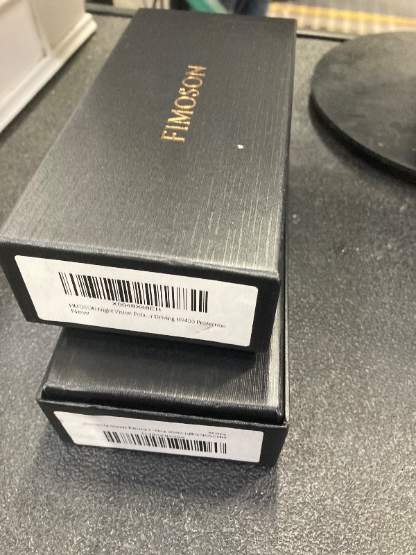 Photo 1 of ++2 PACK++FIMOSON Night Vision Polarized Sunglasses for Men Women, Pilot Style for Night Driving Anti Glare UV400 Protection Outdoors (Bold Golden Metal Frame/Bold Night Vison Lens)