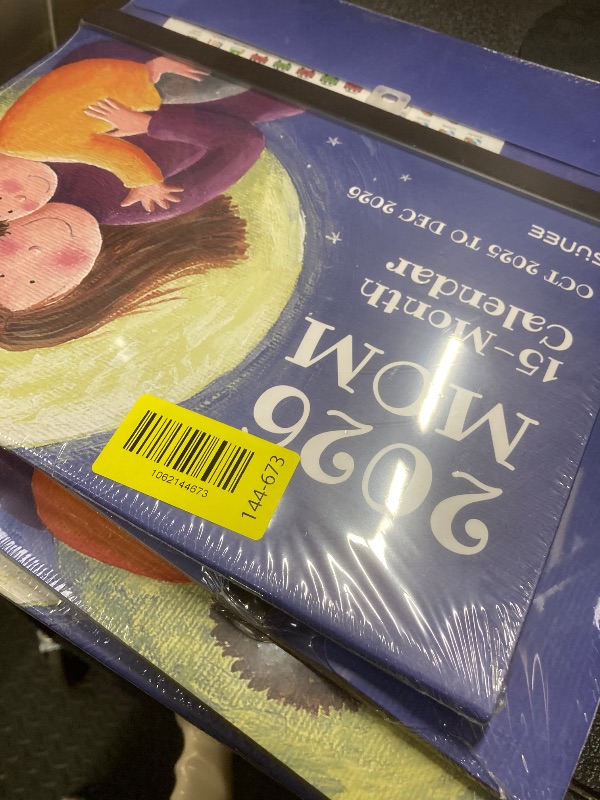 Photo 1 of +4 PACK SUNEE Family Wall Calendar 2026 Magnetic Fridge Calendar 15 Months, Oct. 2025 to Dec. 2026, Moms Calendar 2025-2026 Wall Calendar, Family Organizer Sticks to Refrigerator - over 300 Stickers