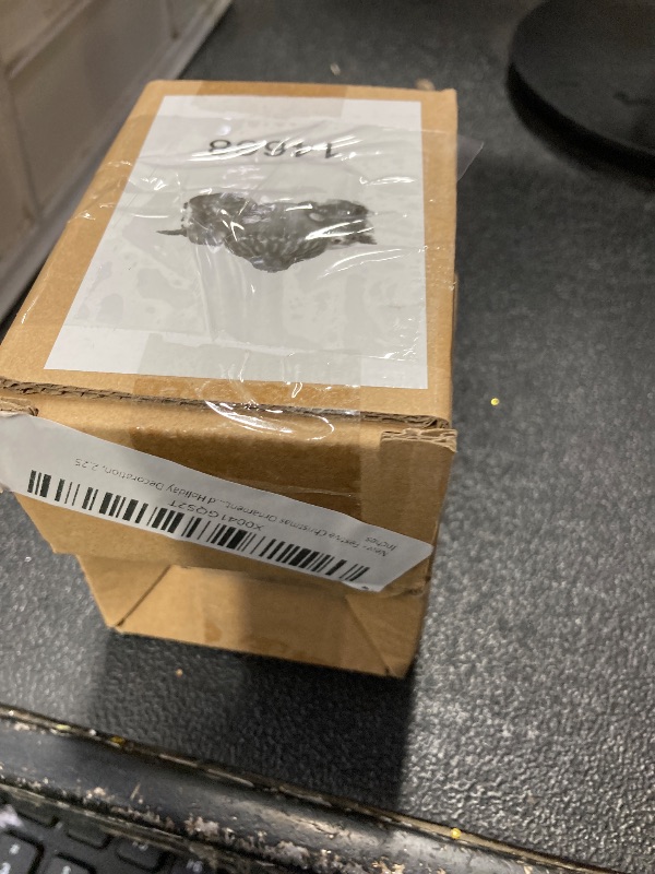 Photo 1 of ++2 PACK++Needzo Festive Christmas Ornament, Squirrels in Sweaters Holding Acorn, Woodland Themed Holiday Decoration, 2.25 Inches