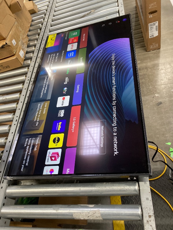 Photo 1 of    IT DOES NOT HAVE A CABLE FOR CONNECTION...
IT DOES NOT HAVE A REMOTE CONTROL.   
LG 43" UA7700 UHD AI 4K Smart TV with 4-Year Coverage
