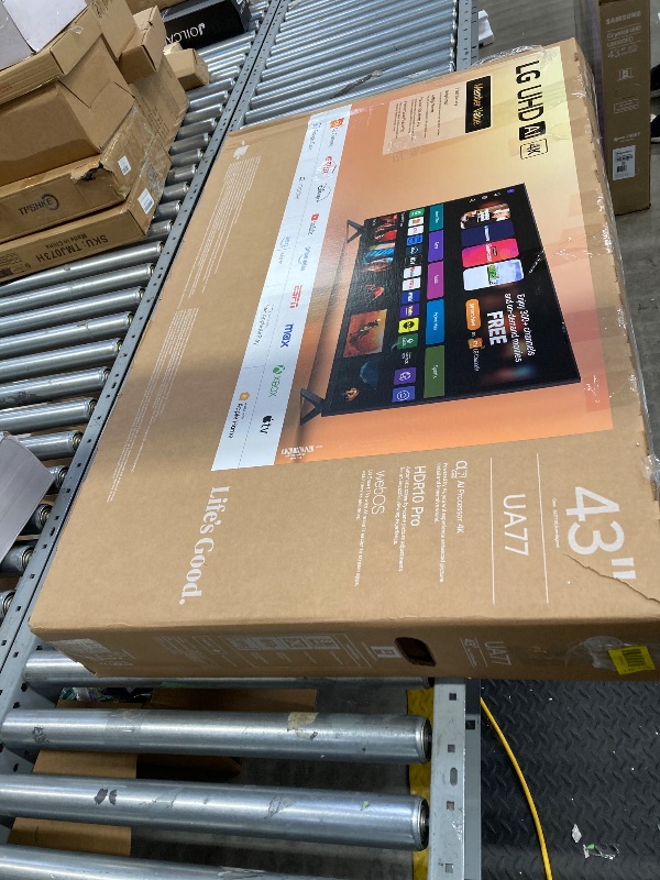 Photo 1 of  ********IT DOES NOT HAVE A REMOTE CONTROL
LG 43" UA7700 UHD AI 4K Smart TV with 4-Year Coverage
