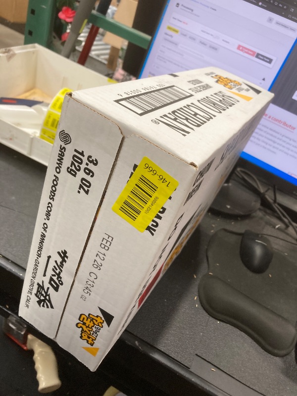 Photo 1 of [SAPPORO ICHIBAN] Yakisoba, No.1 Tasting Instant Japanese Fried Noodles, Delicious Chow Mein (3.6 Oz. x 24 packs) | 24 Pack Case