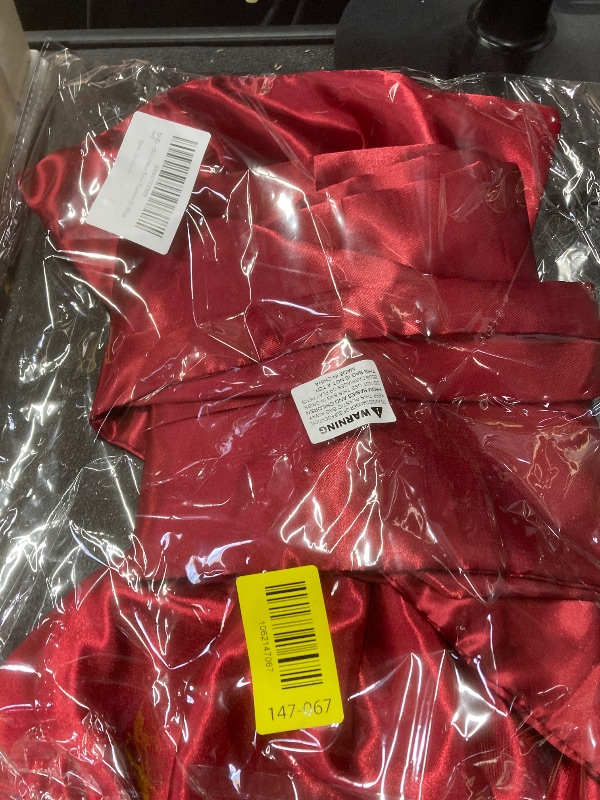 Photo 1 of 16 x 42 Inches Extra Large Christmas Satin Bows Christmas Tree Topper Decorations Xmas Tree Toppers Bows?Bows for Home Wreath Wall Backdrop Birthday Wedding Party Decorations(Deep Red)