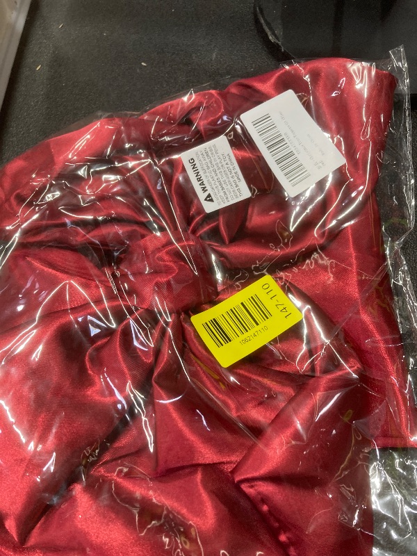 Photo 1 of 16 x 42 Inches Extra Large Christmas Satin Bows Christmas Tree Topper Decorations Xmas Tree Toppers Bows?Bows for Home Wreath Wall Backdrop Birthday Wedding Party Decorations(Deep Red)