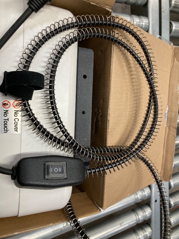 Photo 1 of ***IT IS MADE SO YOU CAN NOT REGULATE TEMP. IT IS MADE TO REACH 80 THEN WHEN IT GOES DOWN TO 70 IT KICKS BACK ON***Dog House Heater With Thermostat,Heated Dog House With 6FT Anti Chew Cord and 2 Heating Mode (300/600W), Safe Pet House Heater for Dogs Chic