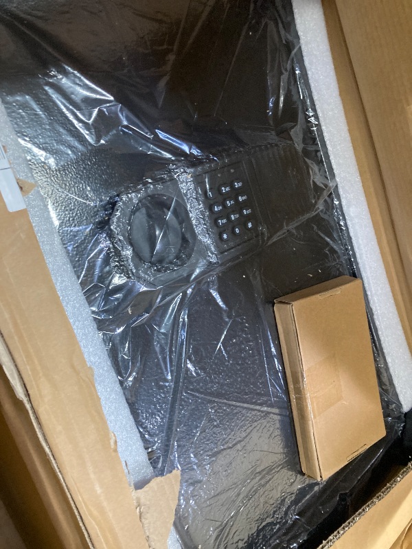 Photo 1 of [23.6" Tall] Extra Large Safe for Home Use, Digital Home Safes with Programmable Keypad, Spare Keys and Alarm System, Anti-Theft Security Safes for Home Office