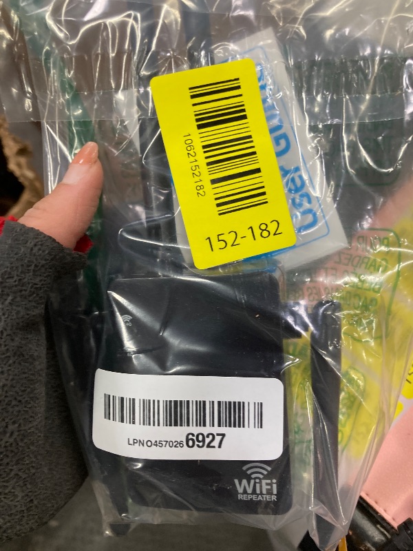 Photo 1 of 12880 Sq.Ft Range WiFi Extender Signal Booster Dual Band 5GHz/2.4GHz, 105-Device Compatibility, Simple Installation, WiFi Extender