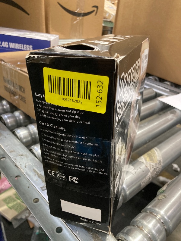 Photo 1 of **PARTS ONLY**Lunch Bags Built-in Heating Plate - 3-In-1 Portable Electric Lunch Box Works in Car/Truck Lighter Ports and Wall Outlets,12V/24V/110V Mini Oven Food Warmer,Heated for Office Travel Work Meal Reheating