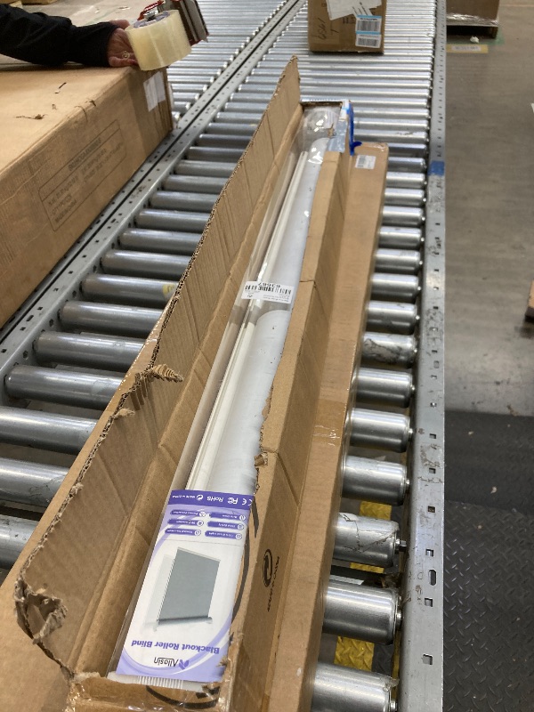 Photo 1 of 100% Blackout Roller Shades, Blinds for Windows with Thermal Insulated & UV Protection Waterproof Fabric,Window Blinds for Home Office Bedroom, Easy Installed (White-31 W x 72)