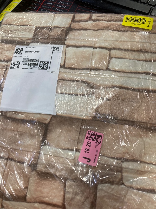 Photo 1 of 10PCS 3D Wall Panels Peel and Stick Foam, Self-Adhesive Decorative 3D Brick Wallpaper Wall Covering, Faux Stone Wall Panel Foam Brick for Living Room, Kitchen, Bathroom