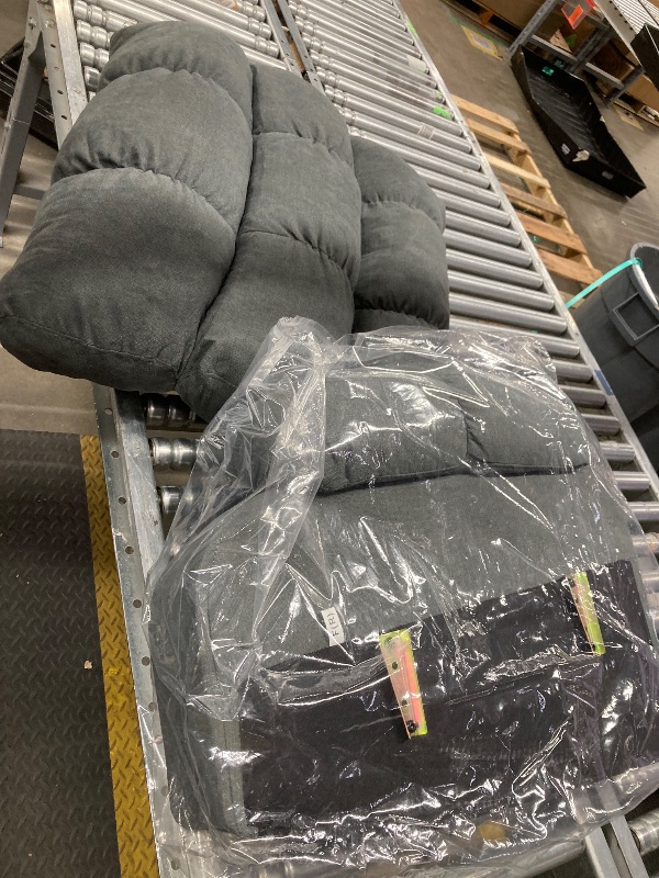 Photo 1 of Extra Large Memory Foam Recliner Cushions with Lumbar Support Pillow for Elderly, 20x20x5 Inch Thick Dual-Layer Patent Design