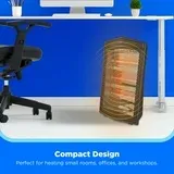 Photo 1 of ***does not work**MIDEA QUARTZ HTR BLK